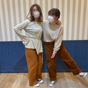 ブラウンコーデ